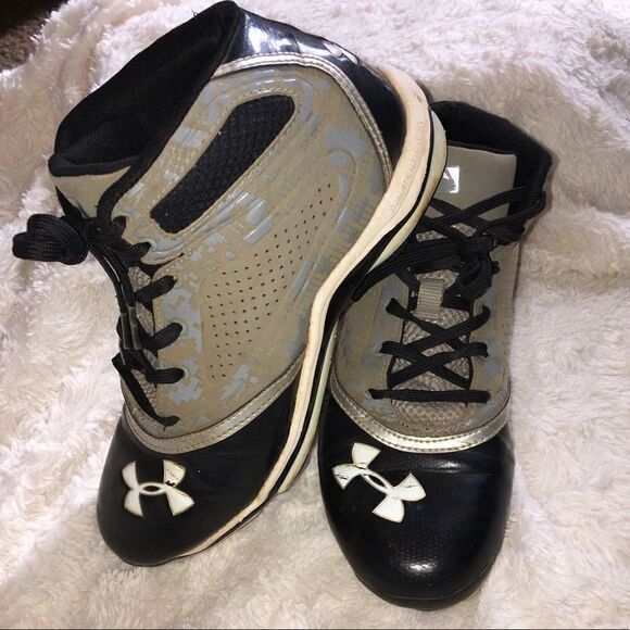 Under Armour High-Top Baseball Cleats - Picture 3 of 6